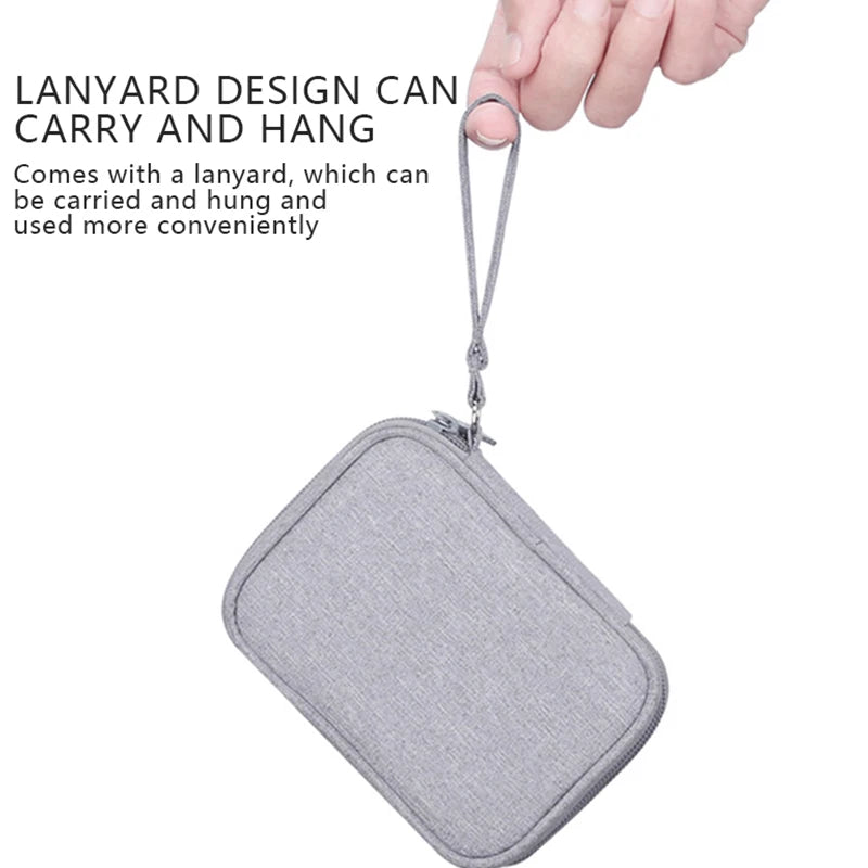 UTHAI EVA 2.5" Hard Drive Storage Case with Cable Compartment Hard Drive Case PRIMED