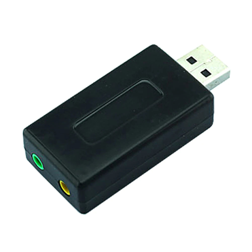 USB 2.0 External Sound Card – Virtual 7.1 Channel Adapter USB Sound Card PRIMED