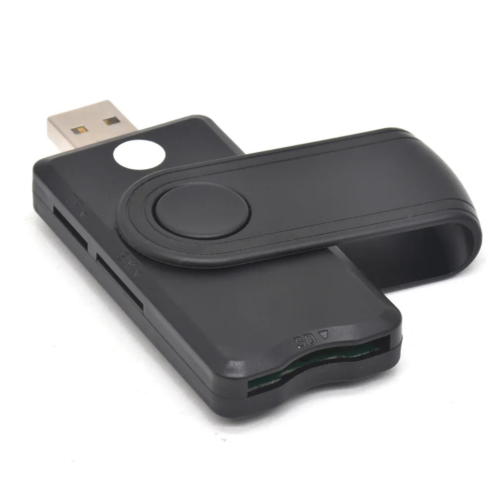 UTHAI USB Smart Card Reader – SIM IC ID EMV SD TF ISO 7816