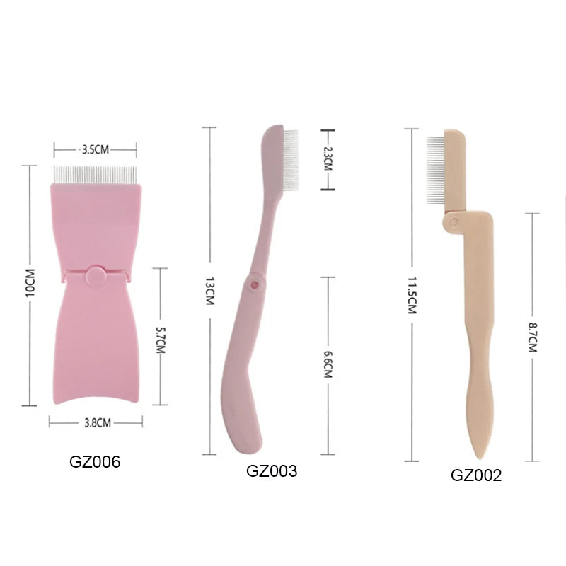 Foldable Eyelash Comb & Lash Separator | Eyebrow Grooming Tool Eyelash Comb Tool PRIMED