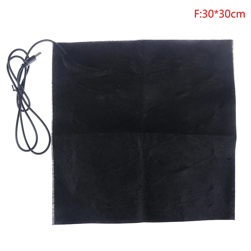 USB 5V Carbon Fiber Heating Pad – Flexible Electric Heat Mat