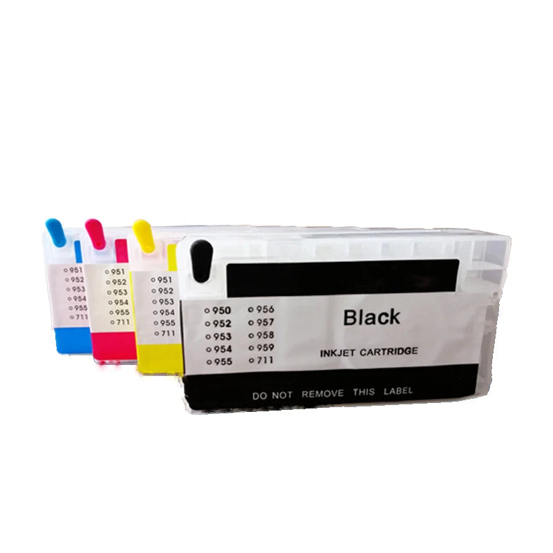 HP 950 951 Refillable Ink Cartridges – Officejet Pro 8600 Set Refillable Ink Cartridge PRIMED