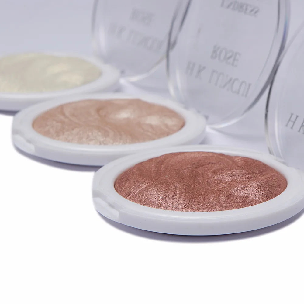 3D Shimmer Highlighter Palette – Bronzer & Illuminator Makeup Bronzer Highlighter Palette PRIMED