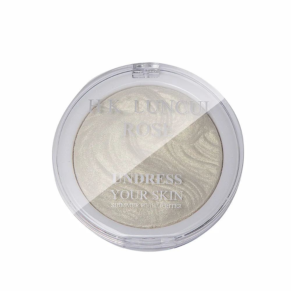 3D Shimmer Highlighter Palette – Bronzer & Illuminator Makeup Bronzer Highlighter Palette PRIMED