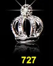 3D Crown Nail Charms – Crystal Rhinestone Jewelry 10pcs Nail Art Charms PRIMED 727-10pcs