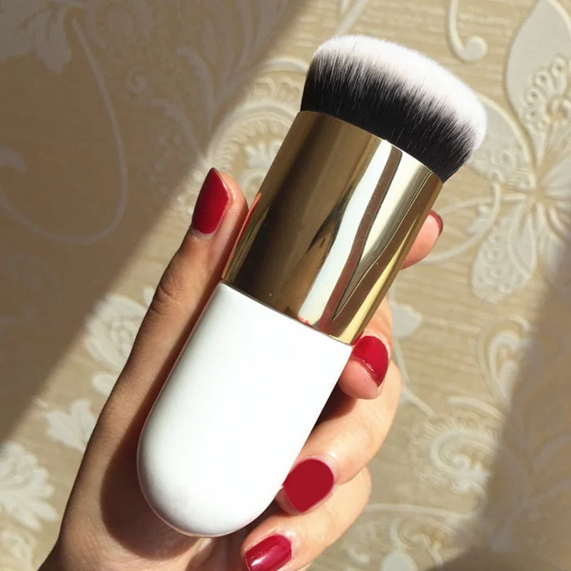 Chubby Flat Foundation Brush – Soft Synthetic Makeup Brush Foundation Makeup Brush PRIMED