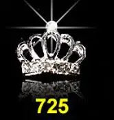 3D Crown Nail Charms – Crystal Rhinestone Jewelry 10pcs Nail Art Charms PRIMED 725-10pcs