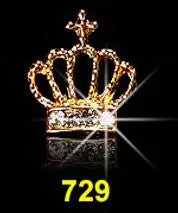 3D Crown Nail Charms – Crystal Rhinestone Jewelry 10pcs