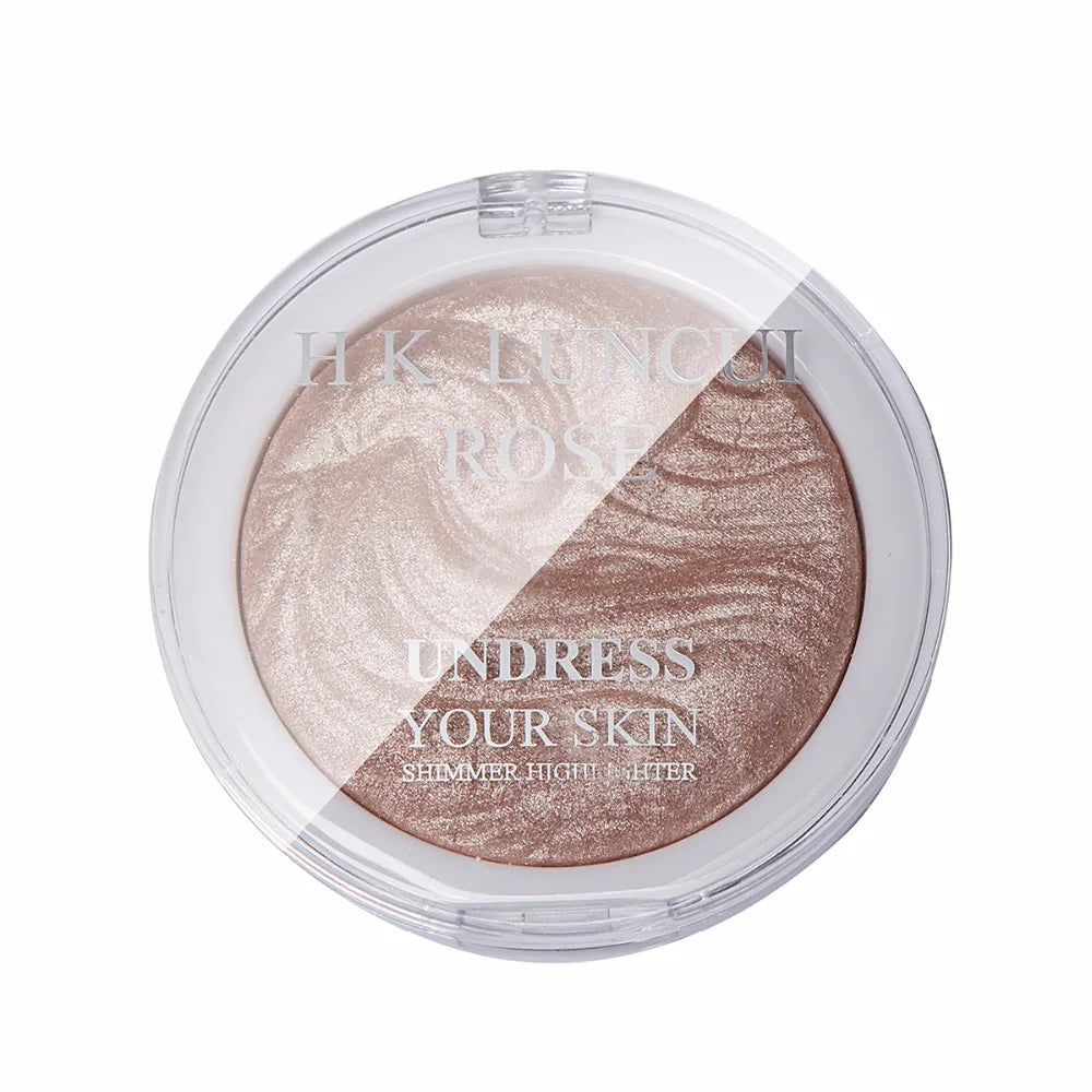 3D Shimmer Highlighter Palette – Bronzer & Illuminator Makeup Bronzer Highlighter Palette PRIMED