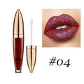 Pudaier Glitter Lip Gloss – Diamond Shimmer Metallic Lipstick