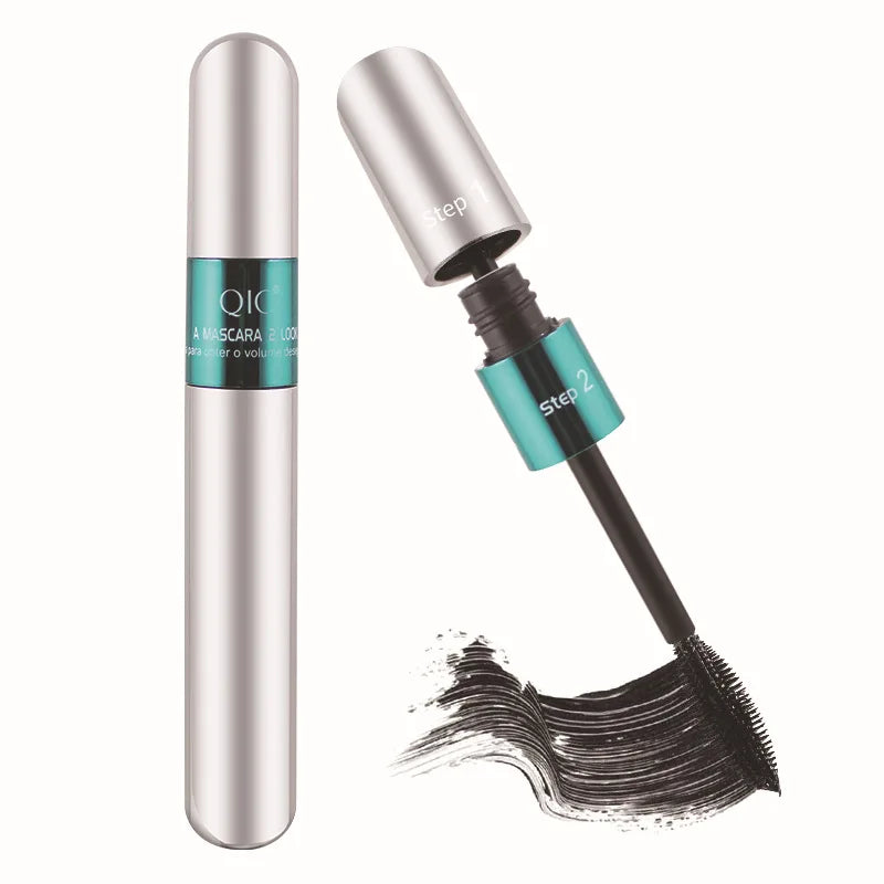 QIC 4D Silk Fiber Mascara – Waterproof, Volume & Length