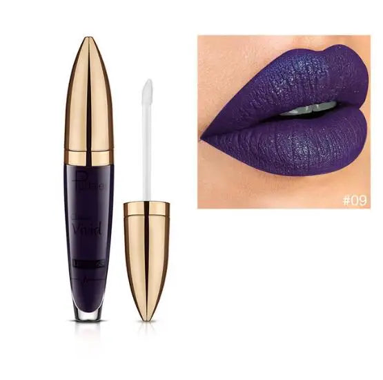 Pudaier Glitter Lip Gloss – Diamond Shimmer Metallic Lipstick