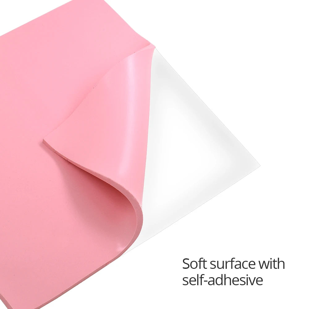 TISHRIC Silicone Thermal Pad CPU GPU 0.5–2mm | 100×100mm Sheet Thermal Pad PRIMED