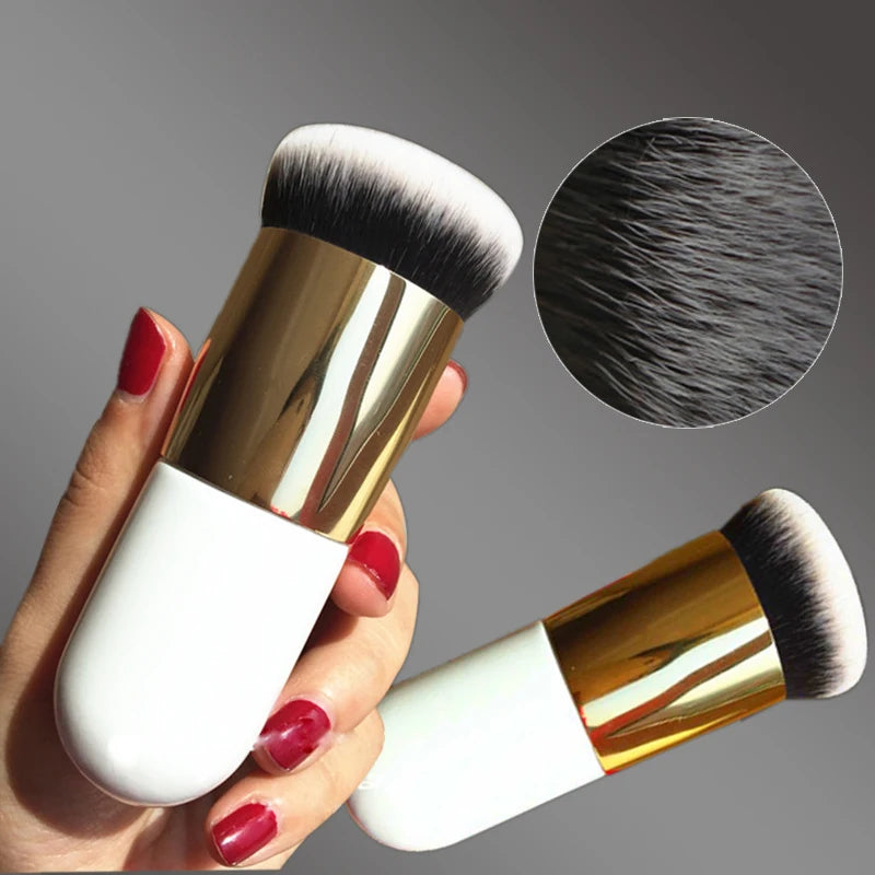 Chubby Flat Foundation Brush – Soft Synthetic Makeup Brush Foundation Makeup Brush PRIMED