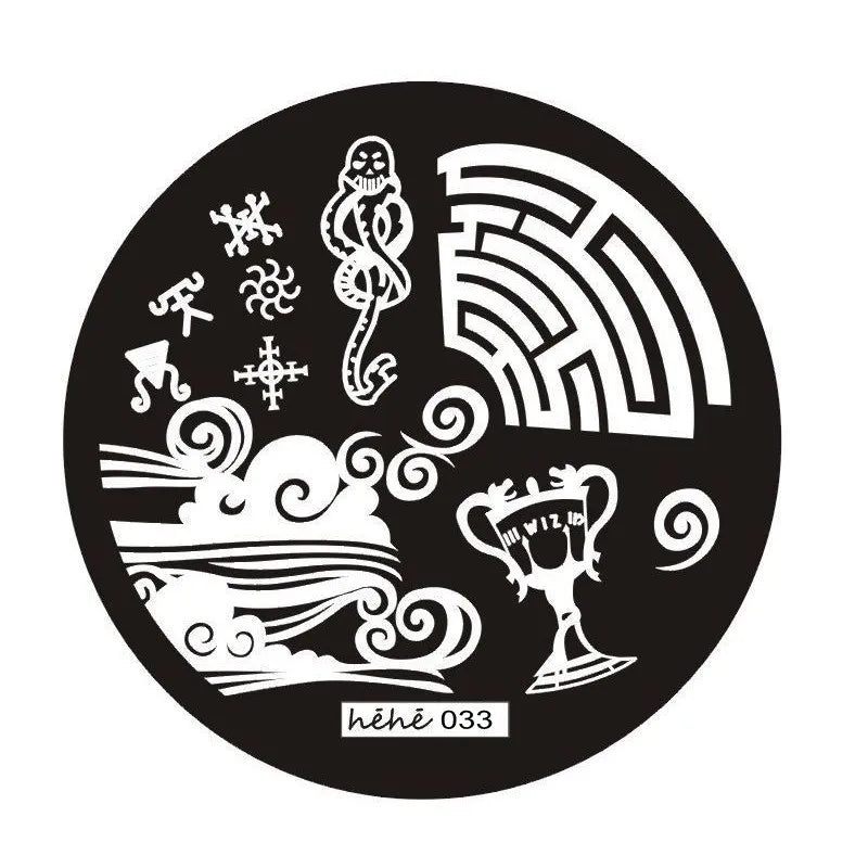 MAFANAILS Cute Cat Paw Nail Art Stamping Plate 5.5cm | 108 Designs Nail Stamping Plate PRIMED 33