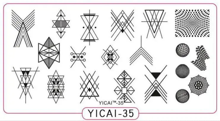 MAFANAILS Nail Stamping Plate – 40 Designs Stainless Steel