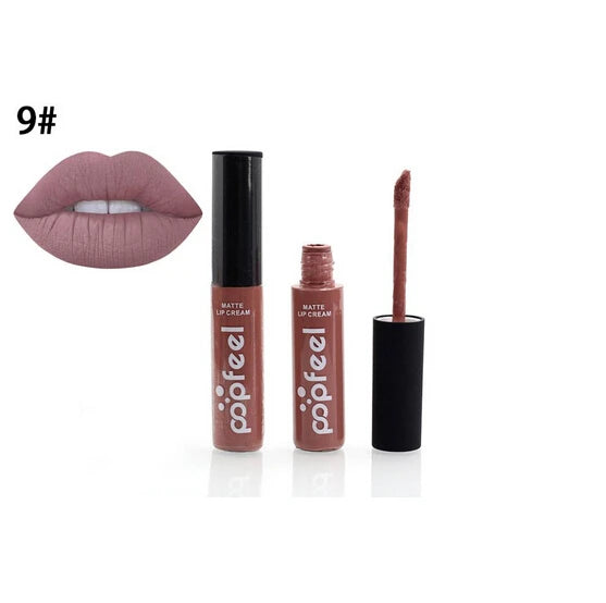 Blana Matte Liquid Lipstick – 12 Shades, Waterproof, Long-Lasting Matte Liquid Lipstick PRIMED POPFEEL-LA-09