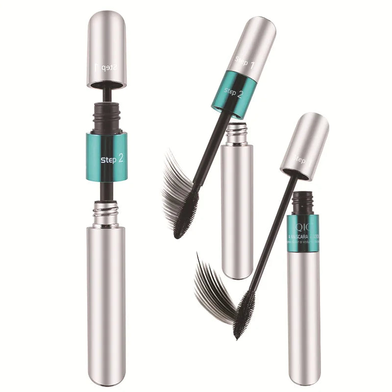 QIC 4D Silk Fiber Mascara – Waterproof, Volume & Length