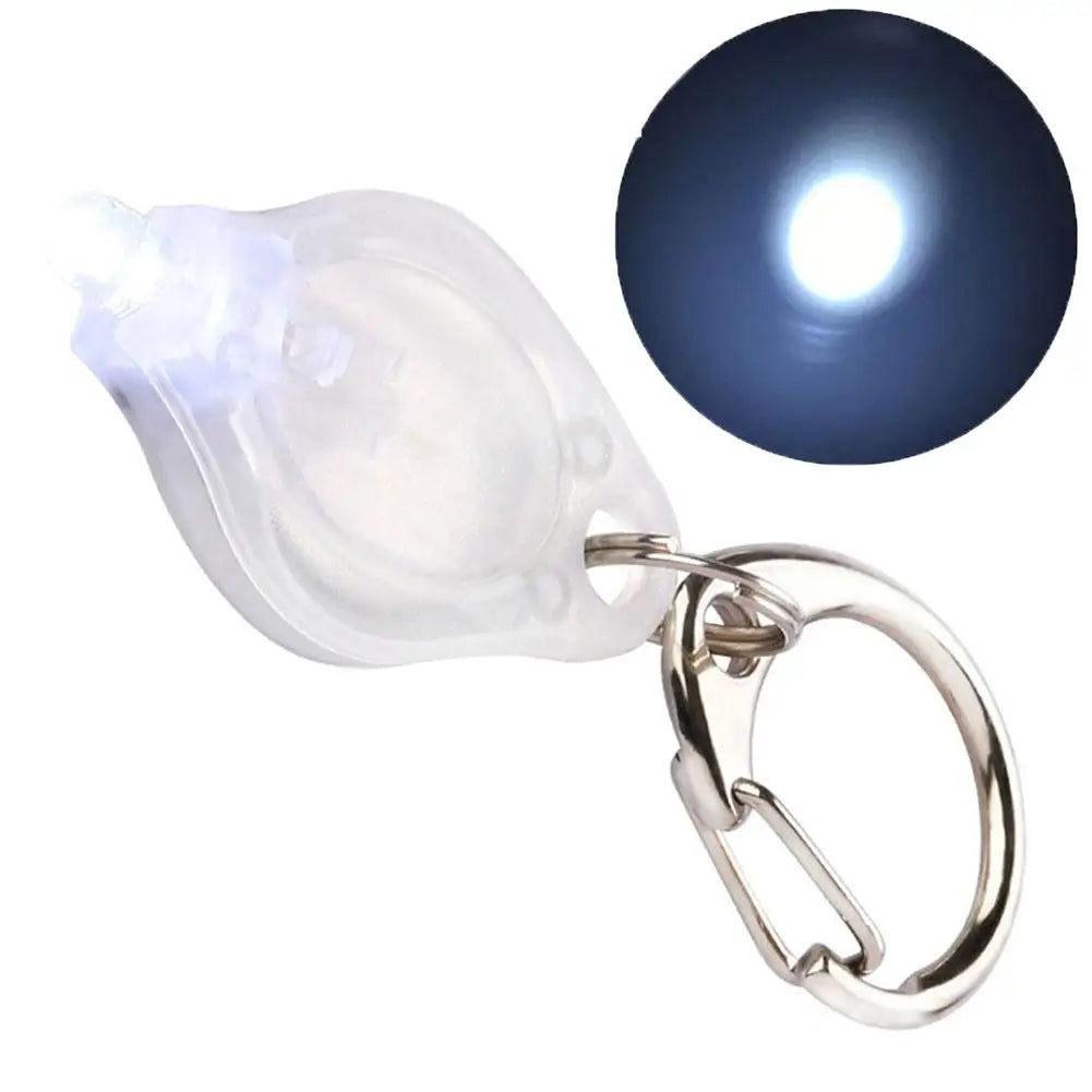 UV LED Keychain Flashlight – Mini Currency Detector Light LED Keychain Flashlight PRIMED WHITE
