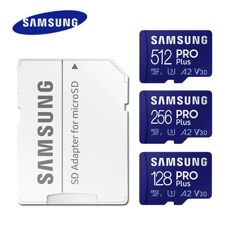 Samsung EVO Plus Micro SD Card 64GB–512GB U3 A2 V30 4K Micro SD Card PRIMED
