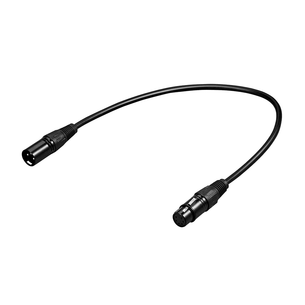 XLR 3-Pin to 5-Pin Female DMX Adapter Cable | 0.5m–3m DMX Adapter Cable PRIMED