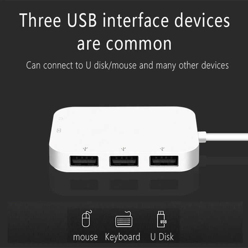 UTHAI C08 5-in-1 USB-C Hub Docking Station & Headphone Jack USB-C Docking Hub PRIMED