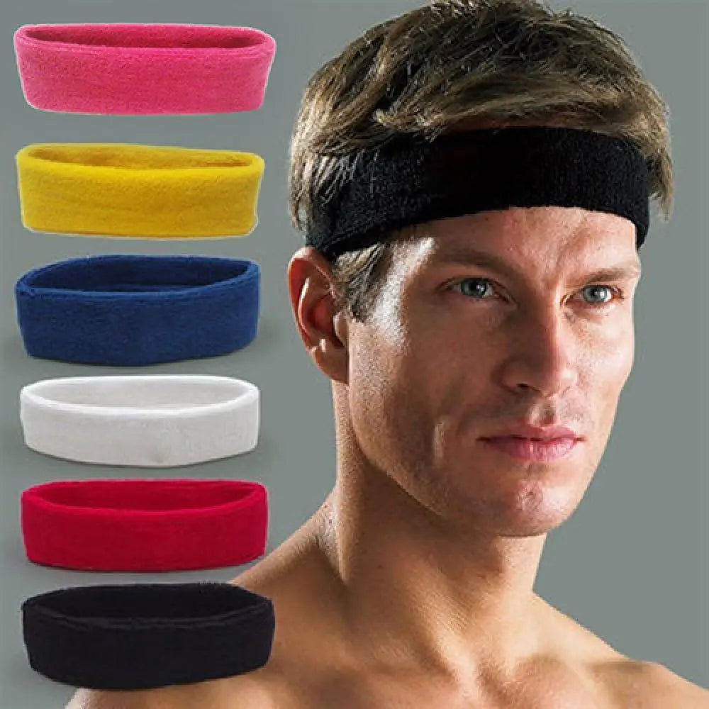 Quick-Dry Sports Sweatband Headband – Gym, Yoga & Fitness Sports Sweatband Headband PRIMED