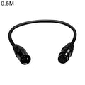 XLR 3-Pin to 5-Pin Female DMX Adapter Cable | 0.5m–3m DMX Adapter Cable PRIMED 50Cm