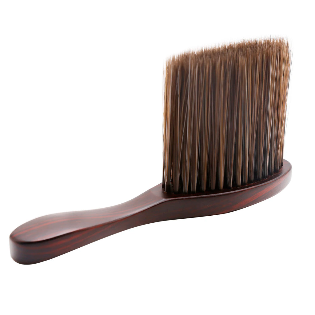 Wooden Neck Duster Brush – Barber Hairdressing Cleaning Tool