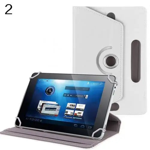 Universal 7–10" Faux Leather Tablet Case 360° Rotating Stand Tablet Case Cover PRIMED 2 For 7 Inch Tablet