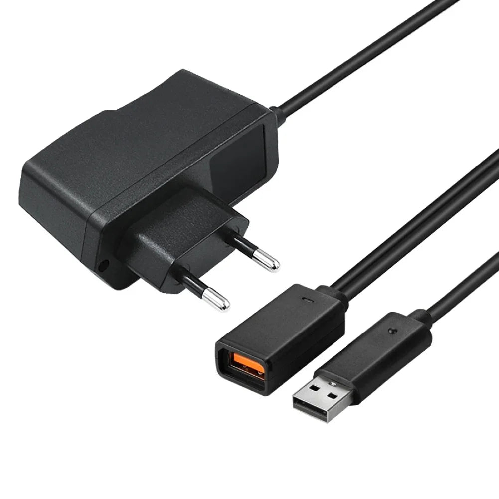 USB Power Supply Charger Adapter for Xbox 360 Kinect Sensor Gaming Power Adapter PRIMED