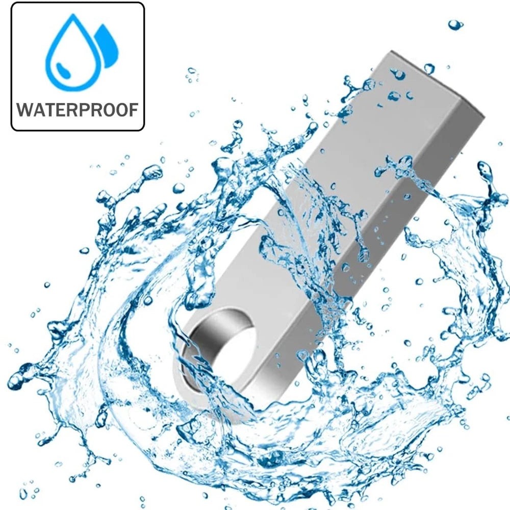 5-Pack Waterproof Metal USB Flash Drives 1GB–64GB | BiNFUL USB Flash Drive PRIMED