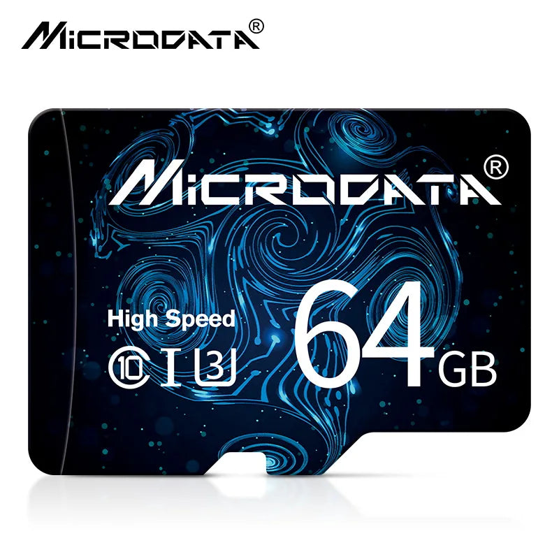 MicroDrive Micro SD Card Class 10 U3 V30 | 4GB–128GB TF Card Micro SD Card PRIMED 64GB