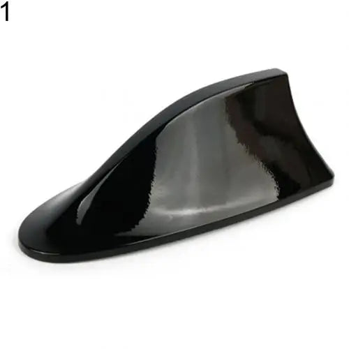 Universal Shark Fin Car Roof Antenna – Carbon Fiber Style Car Shark Fin Antenna PRIMED black