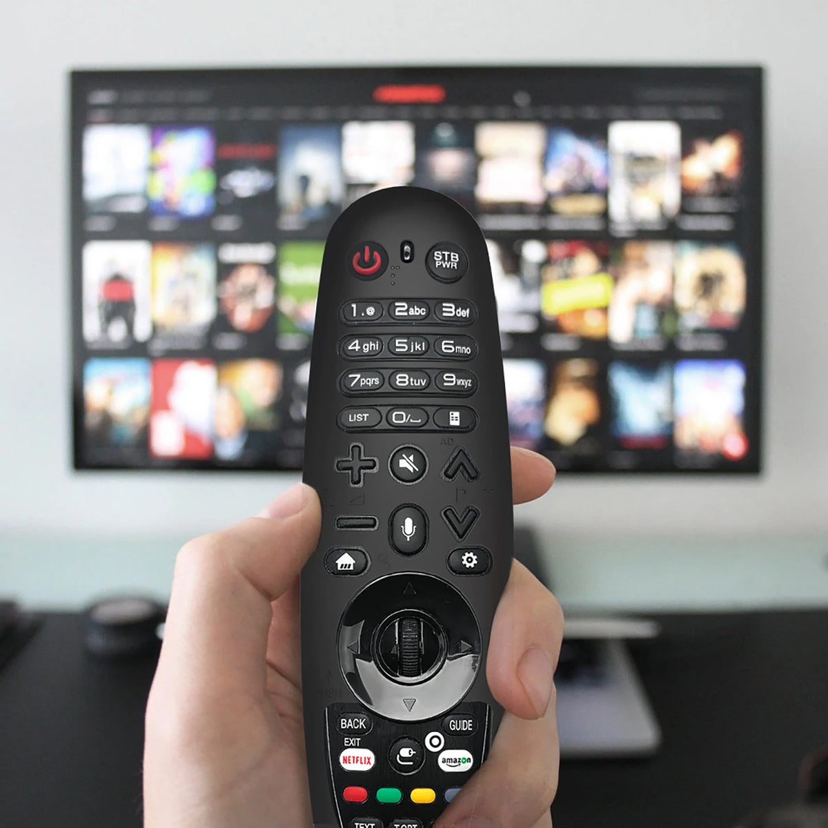 Silicone Remote Cover for LG AN-MR600 MR650 MR18BA MR19BA Remote Control Cover PRIMED