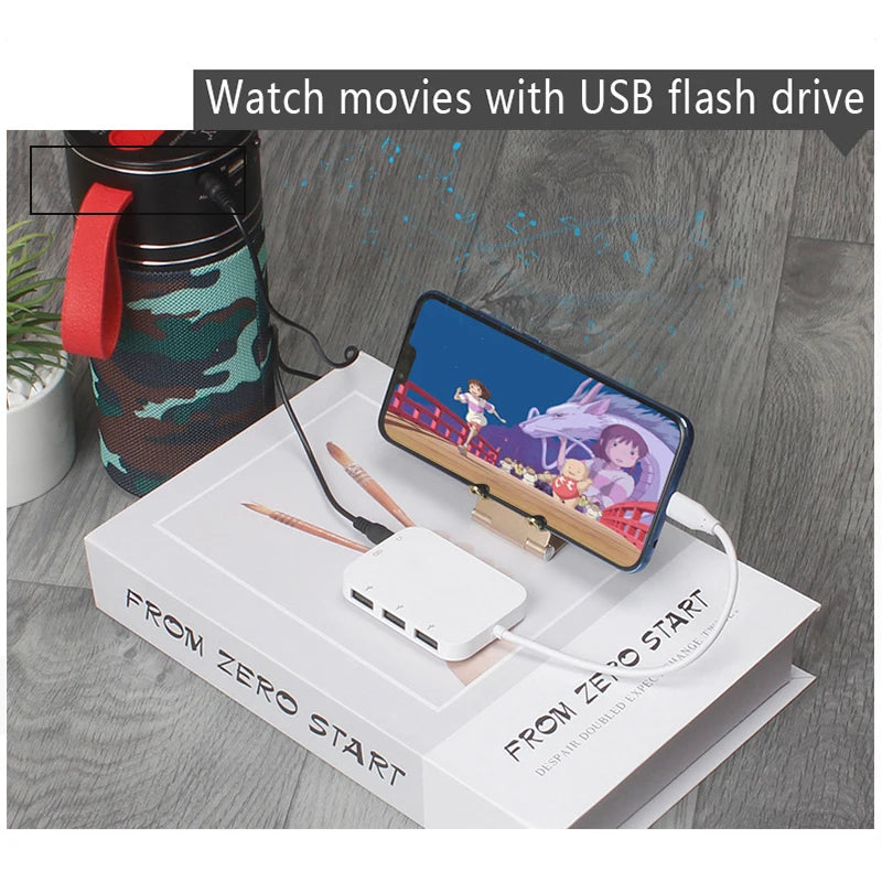 UTHAI C08 5-in-1 USB-C Hub Docking Station & Headphone Jack USB-C Docking Hub PRIMED