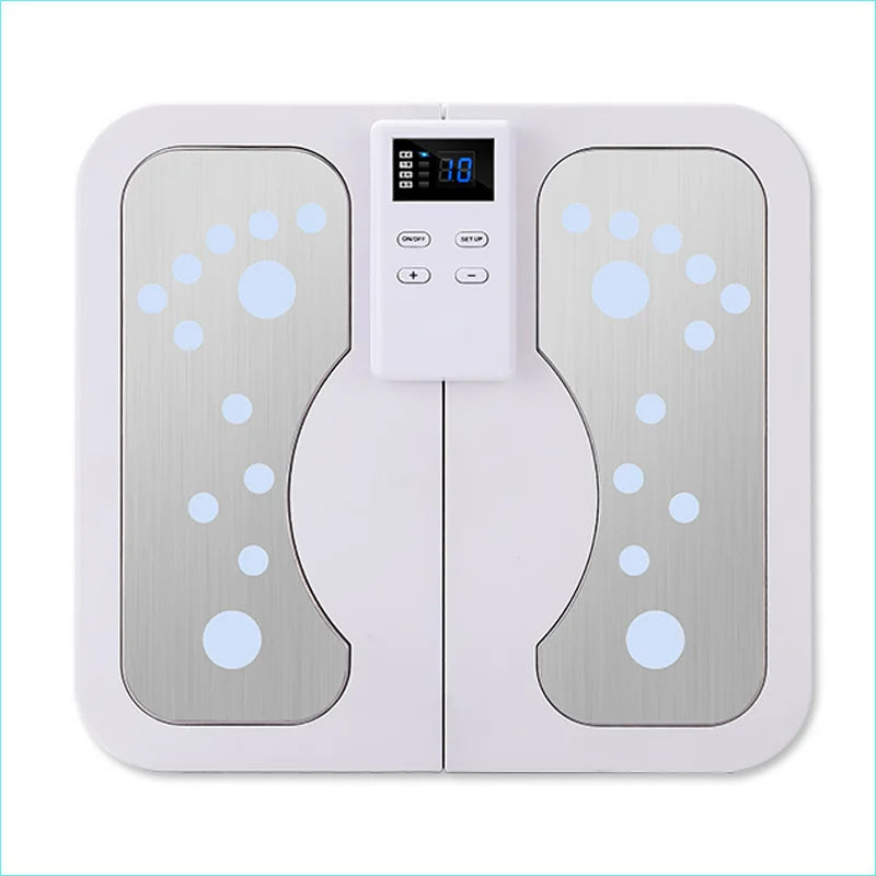 YUKUI Folding EMS Foot Massager with Heat – 10 Modes FM1
