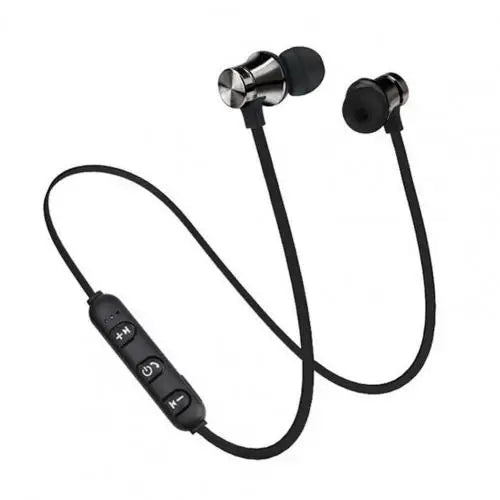 XT11 Neckband Bluetooth In-Ear Earphones with Mic & ANC Neckband Earphones PRIMED black