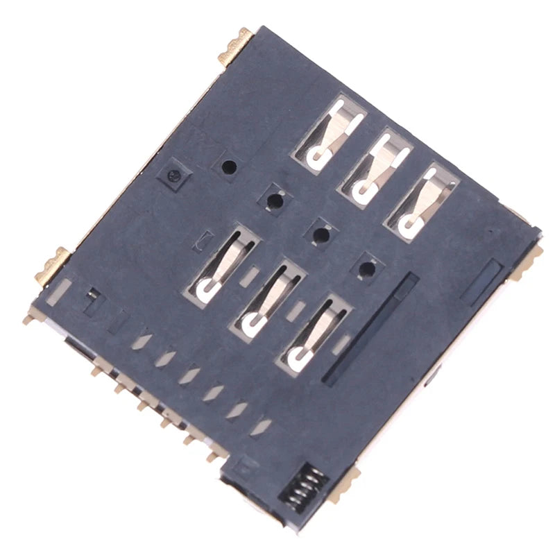 MUP-C792 Micro SIM Card Slot Connector 6+1 Pin Patch Socket SIM Card Connector PRIMED