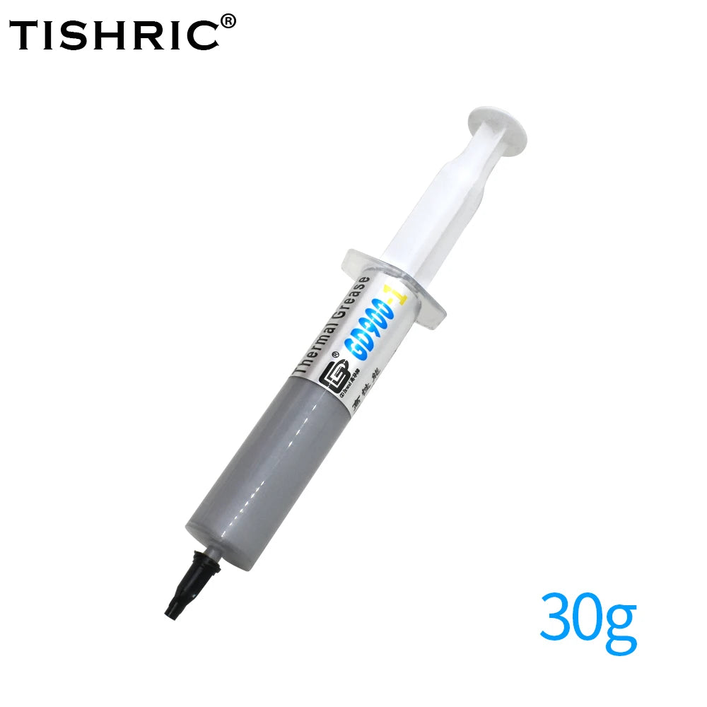 TISHRIC GD900-1 Thermal Paste CPU GPU Heatsink 1–30g Thermal Paste PRIMED 30g needle gd900-1 China Mainland