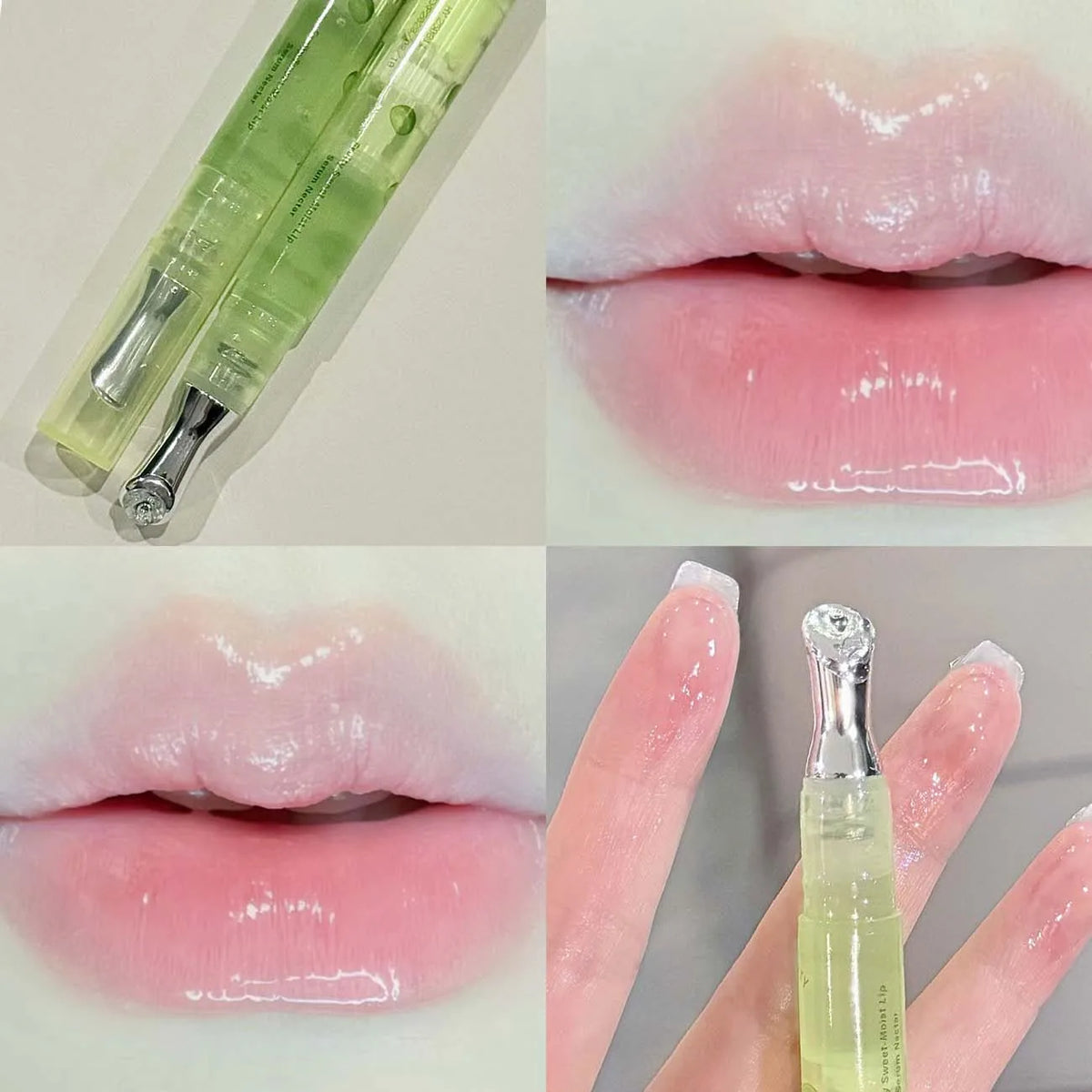 Plumping Lip Gloss Serum – Moisturizing & Long-Lasting Lip Gloss Serum PRIMED green grape-02