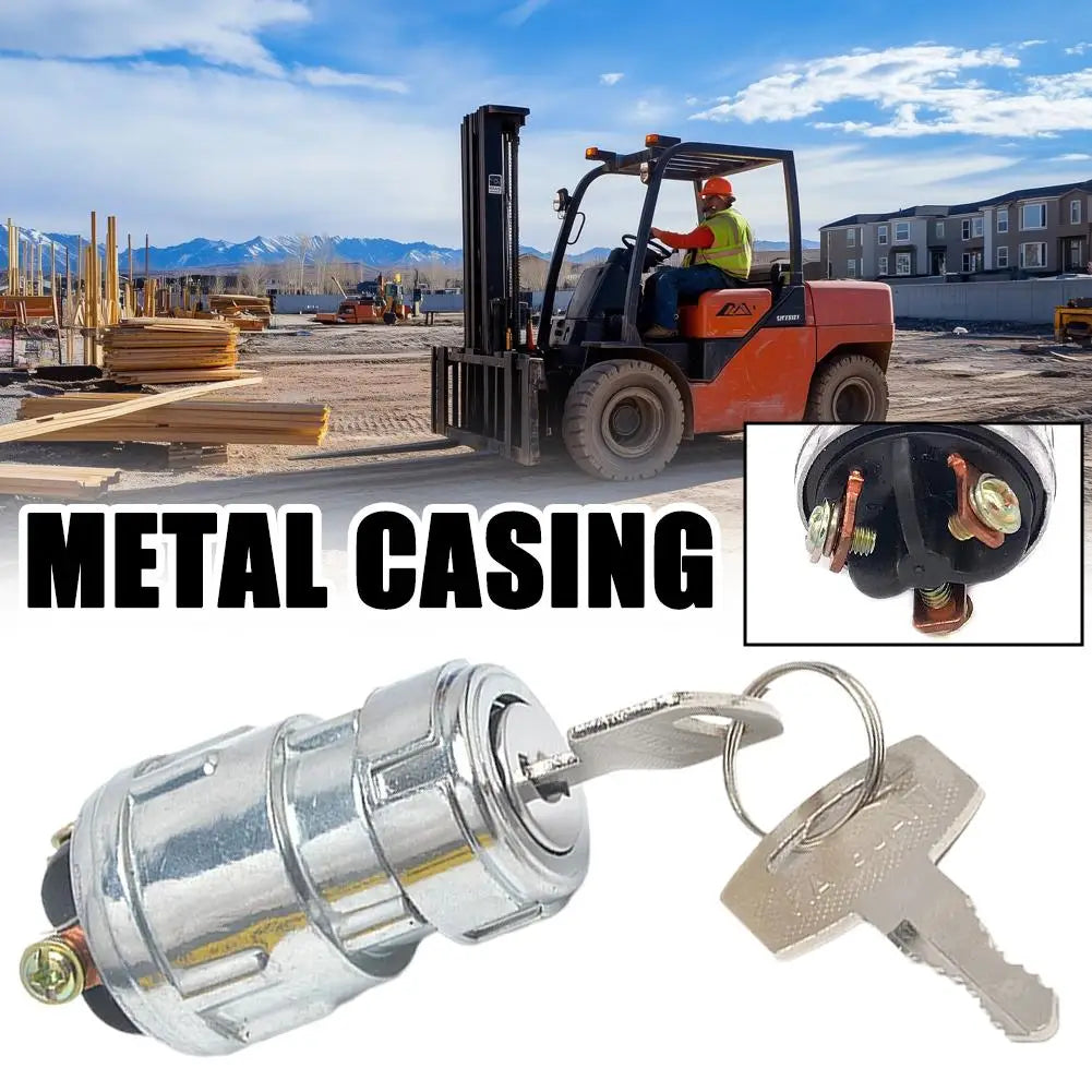 Universal 3-Position Ignition Switch with Keys | Cars & Tractors