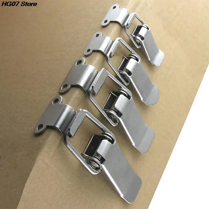Stainless Steel Spring Toggle Draw Latch Hasp Clasp Lock