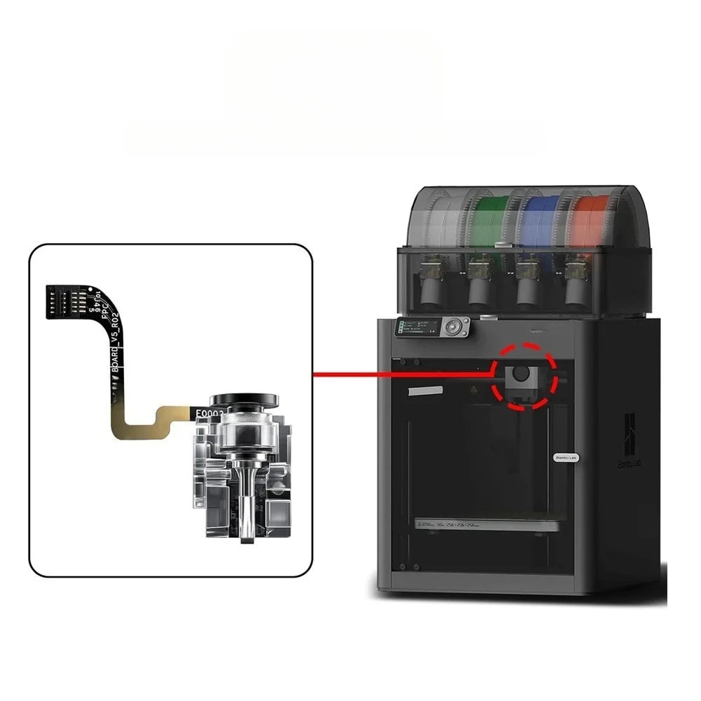 3D Printer Filament Detection Module – Shielded Ribbon Cable Filament Detection Module PRIMED China Mainland