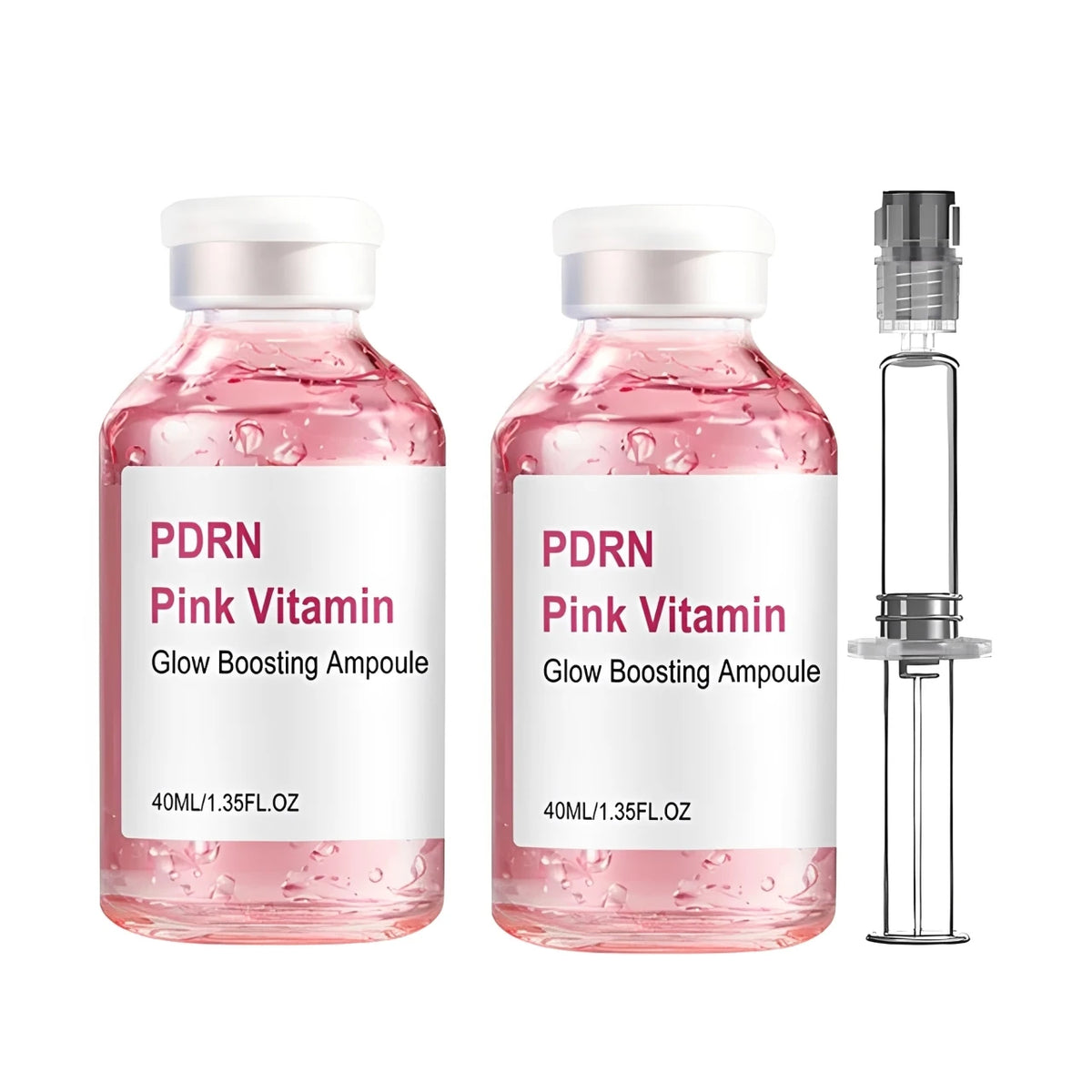 PDRN Pink Vitamin Glow Boosting Face Serum Ampoule 40ml