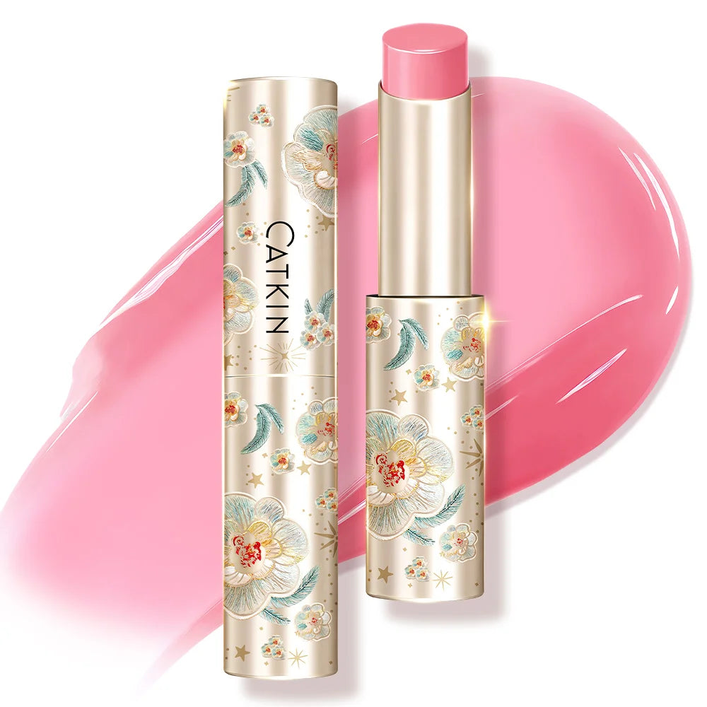 CATKIN WaterGlow Glossy Lip Balm | 12H Hydrating Lip Stick Glossy Lip Balm PRIMED C06 Blossom
