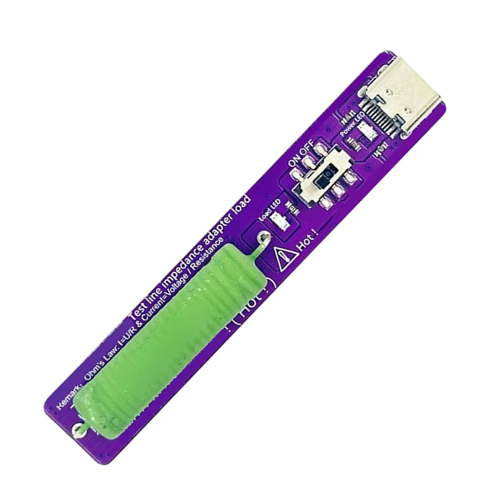 Type-C PD Resistive Load Tester – 10W USB-C Discharge Tool