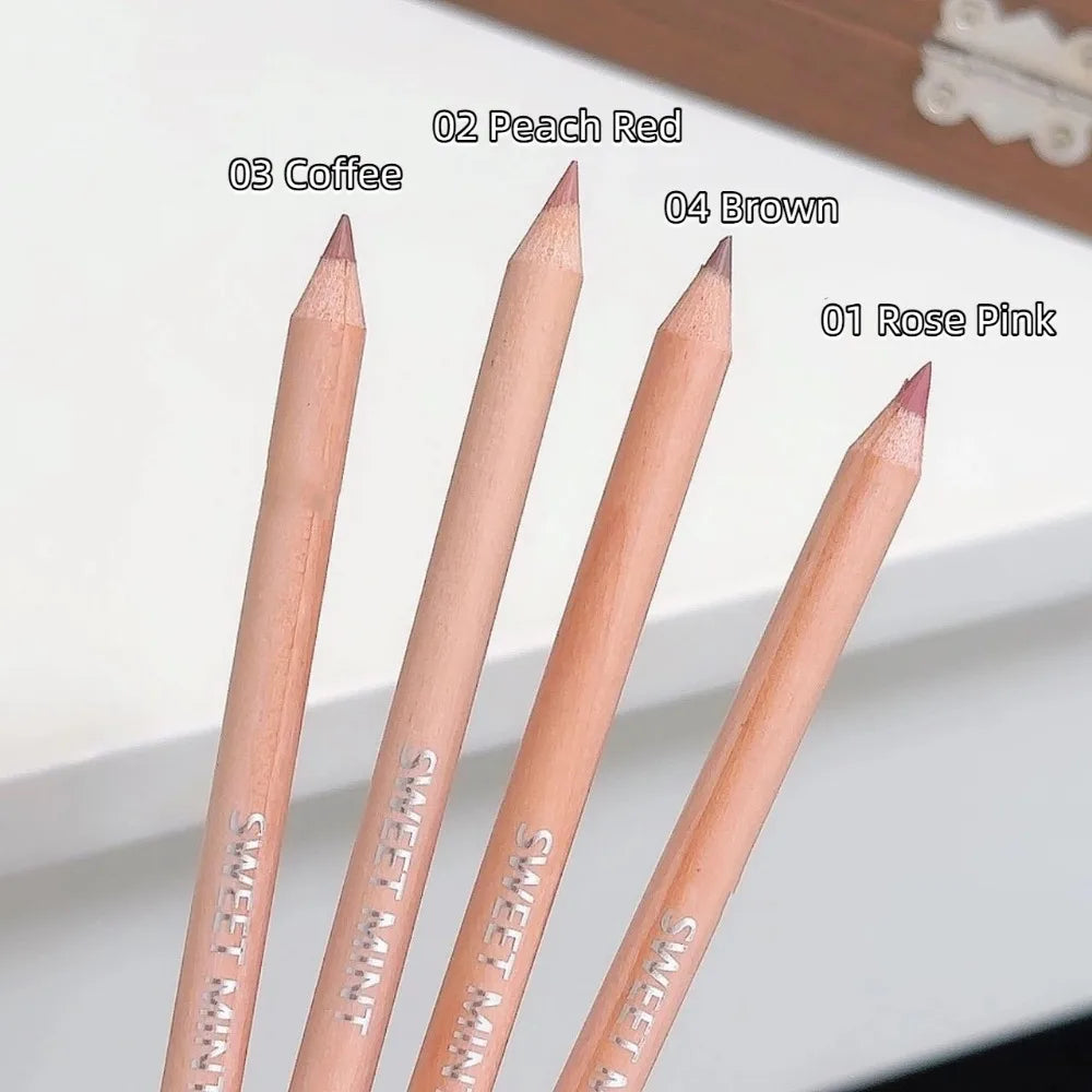 Velvet Matte Lip Liner Pencil – Waterproof Nude Contour Lip Liner Pencil PRIMED