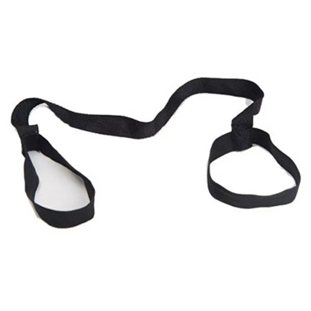 Yoga Mat Carry Sling – Durable Fabric Shoulder Strap Carrier Yoga Mat Carrier PRIMED Black