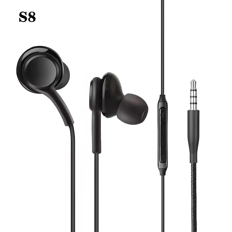 Wired In-Ear Earphones with Mic – 3.5mm & Type-C Jack Wired In-Ear Earphones PRIMED S8